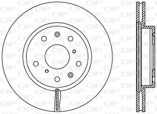 OPEN PARTS Jarrulevy BDA2367.20